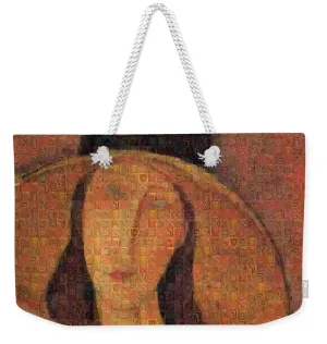 Tribute to Modigliani - 5 - Weekender Tote Bag