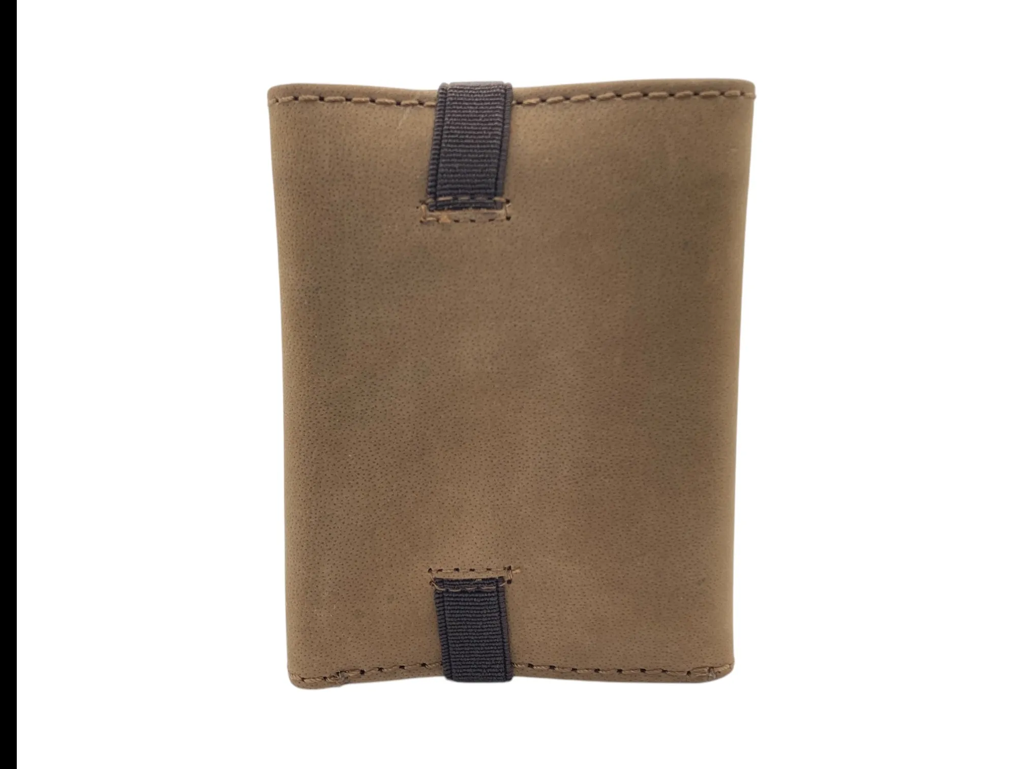 Trifold Wallet RFID Slim Wallets 10 Card Double Stitch # 1508 [Elastic]