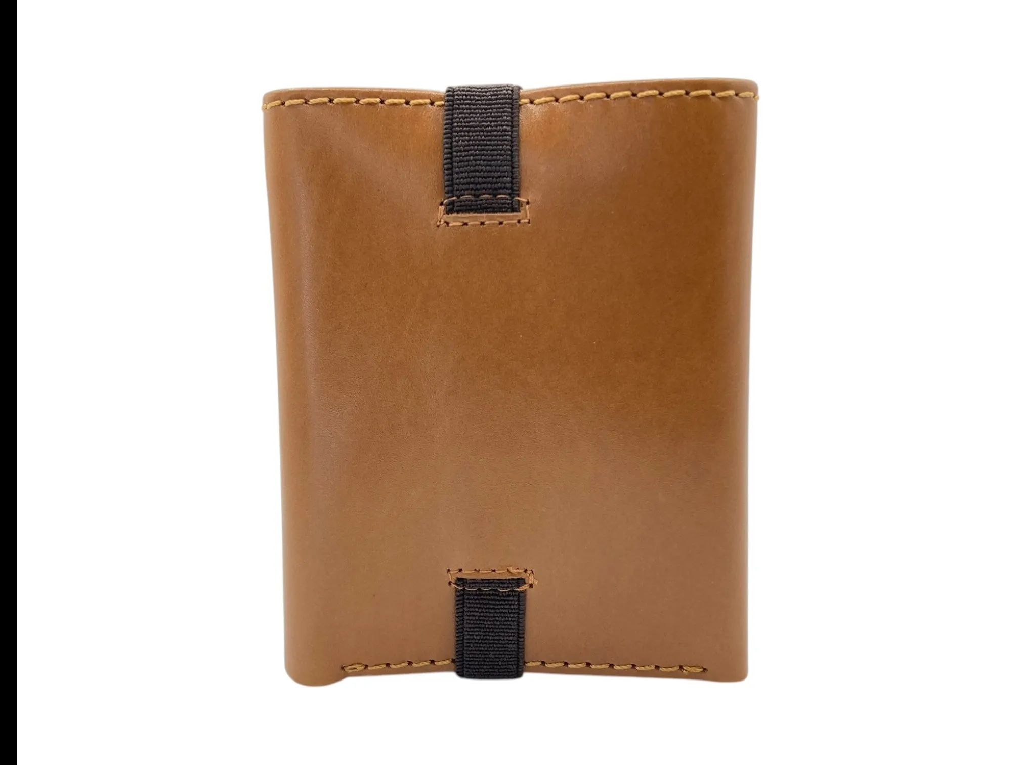 Trifold Wallet RFID Slim Wallets 10 Card Double Stitch # 1508 [Elastic]