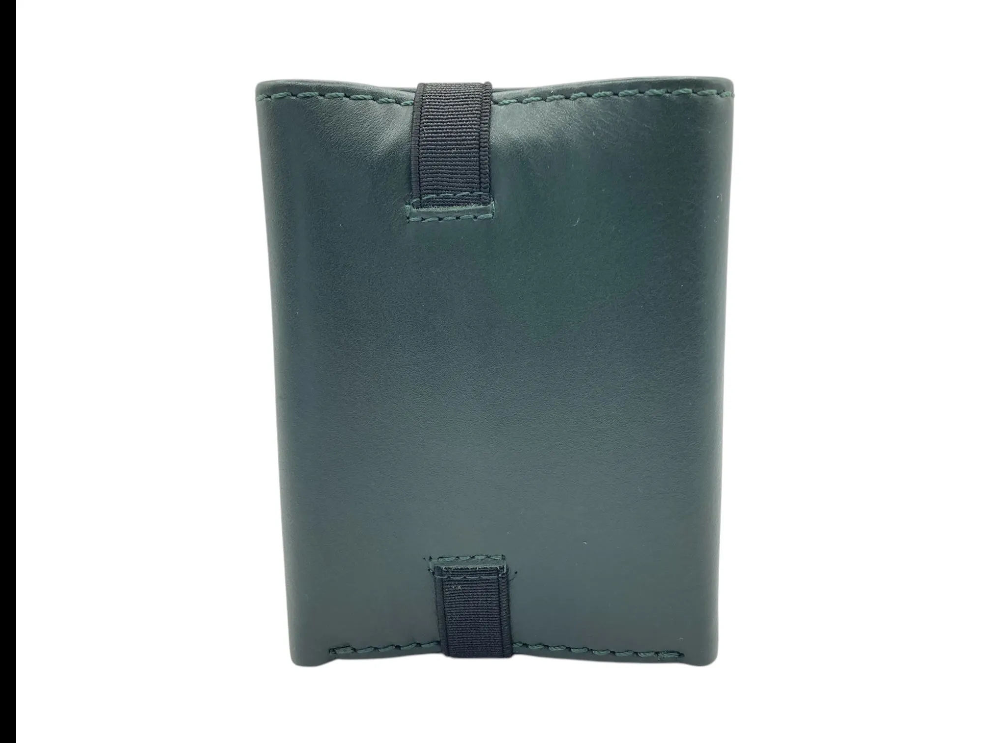 Trifold Wallet RFID Slim Wallets 10 Card Double Stitch # 1508 [Elastic]