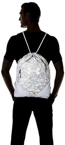 Under Armour Undeniable Sackpack, Mod Gray (011)/Apex Pink, One Size Fits All