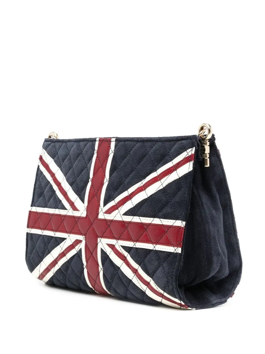 Union Jack Quilted Shoulder Bag