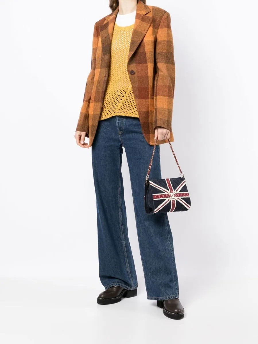 Union Jack Quilted Shoulder Bag