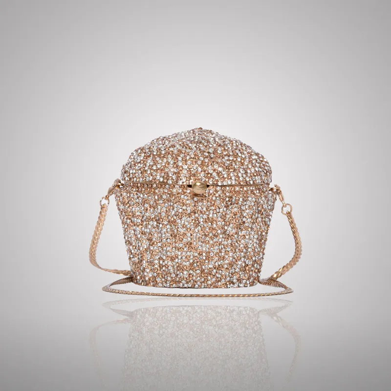 Unique Cupcake-Shaped Swarovski Clutch | 0C596-LX