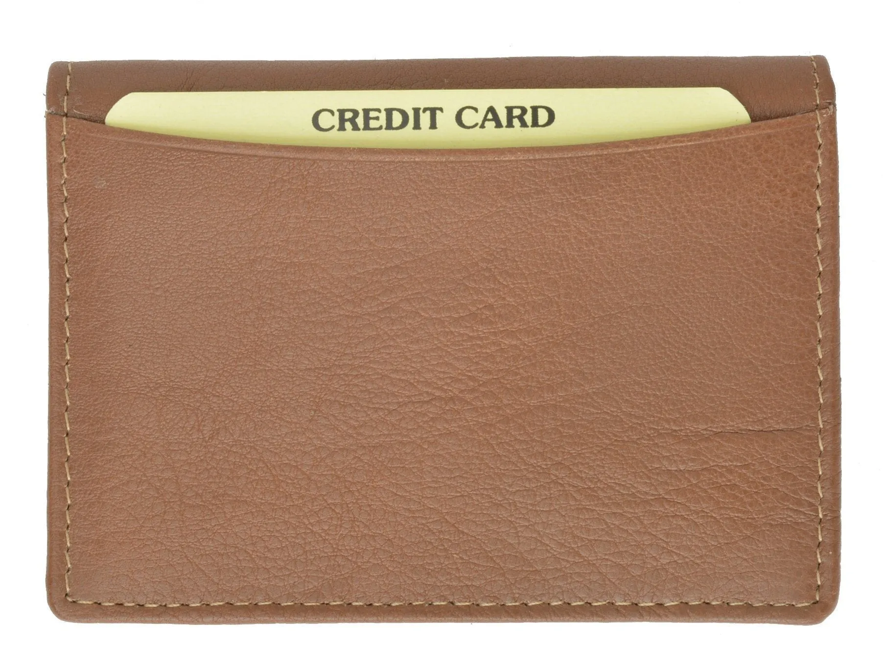 Unisex  Card Case Soft Leather Asoorted Colors