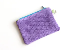 Upcycled Fabric Zipper Wallet