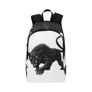 Urbantoons Black Panthers Fabric Backpack / Book bag