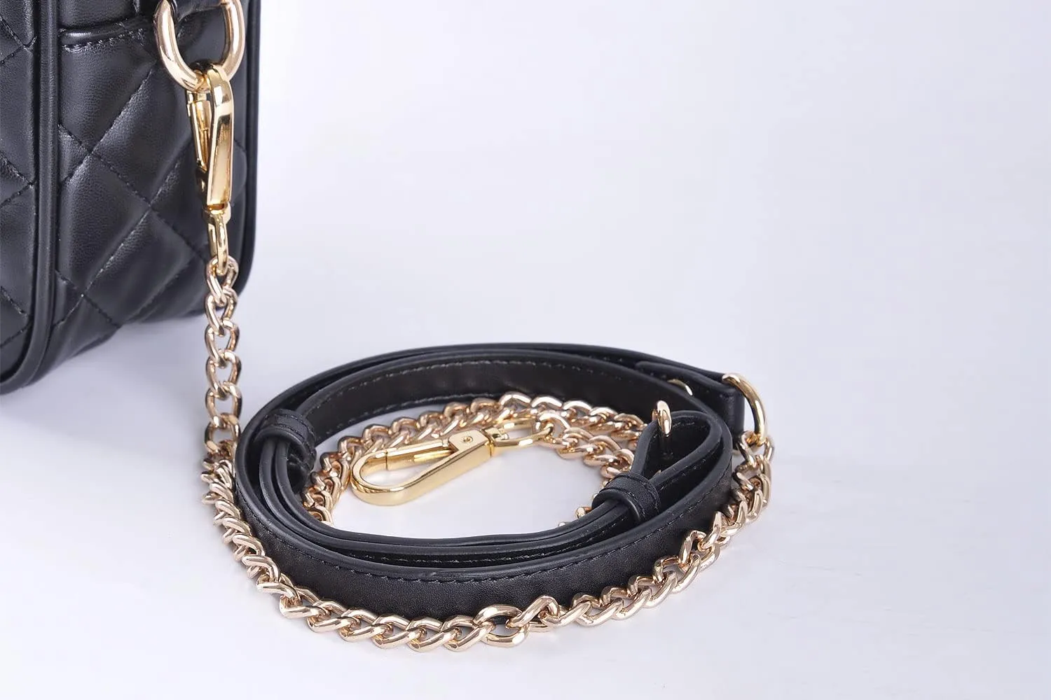 VanEnjoy Genuine Leather Chain Strap Replacement Purse Crossbody Bag Handbag Adjustable