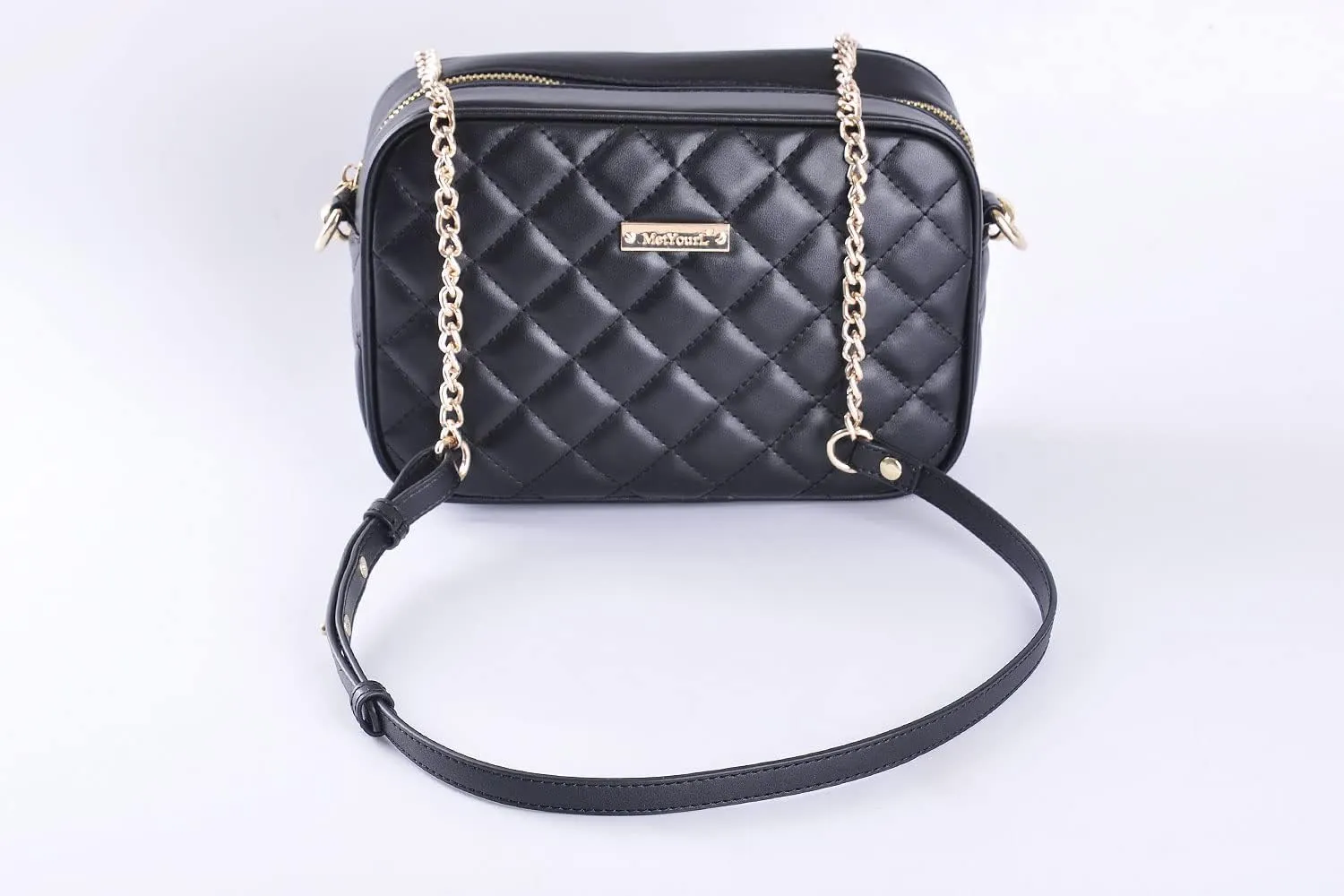 VanEnjoy Genuine Leather Chain Strap Replacement Purse Crossbody Bag Handbag Adjustable