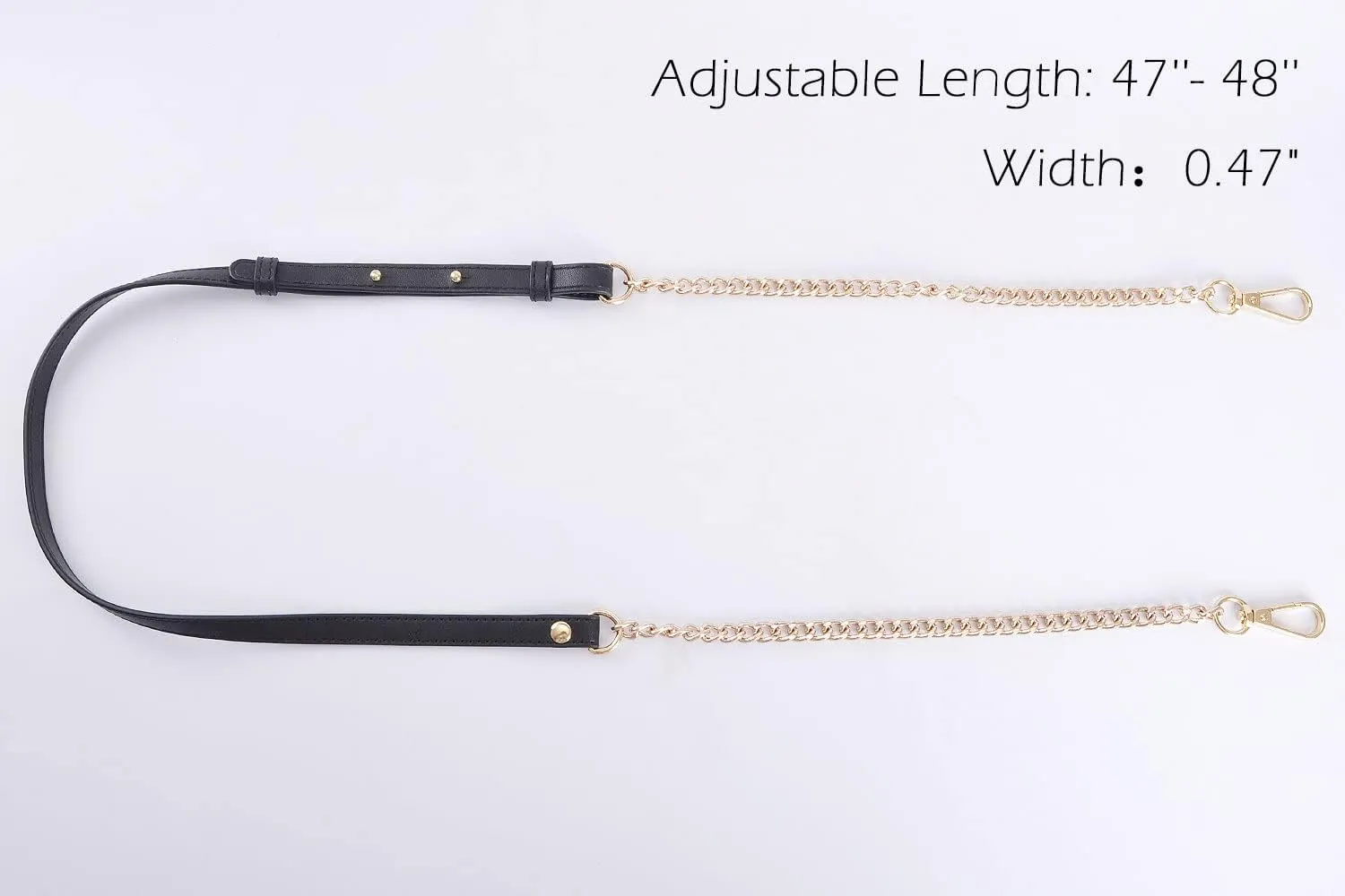 VanEnjoy Genuine Leather Chain Strap Replacement Purse Crossbody Bag Handbag Adjustable
