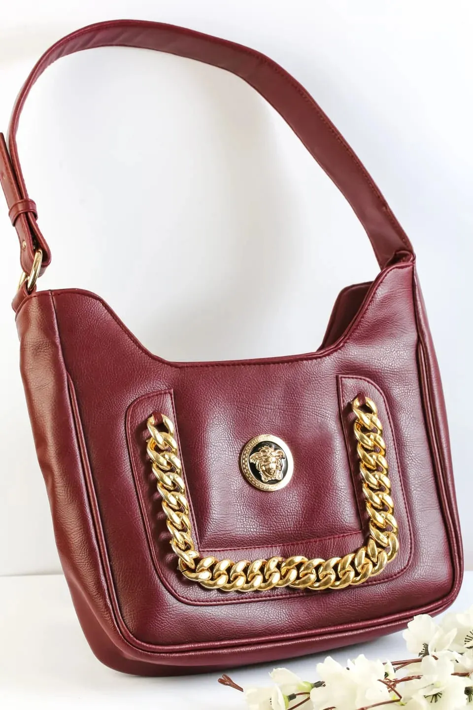 VERSACE La Medusa Medium Hobo Bag