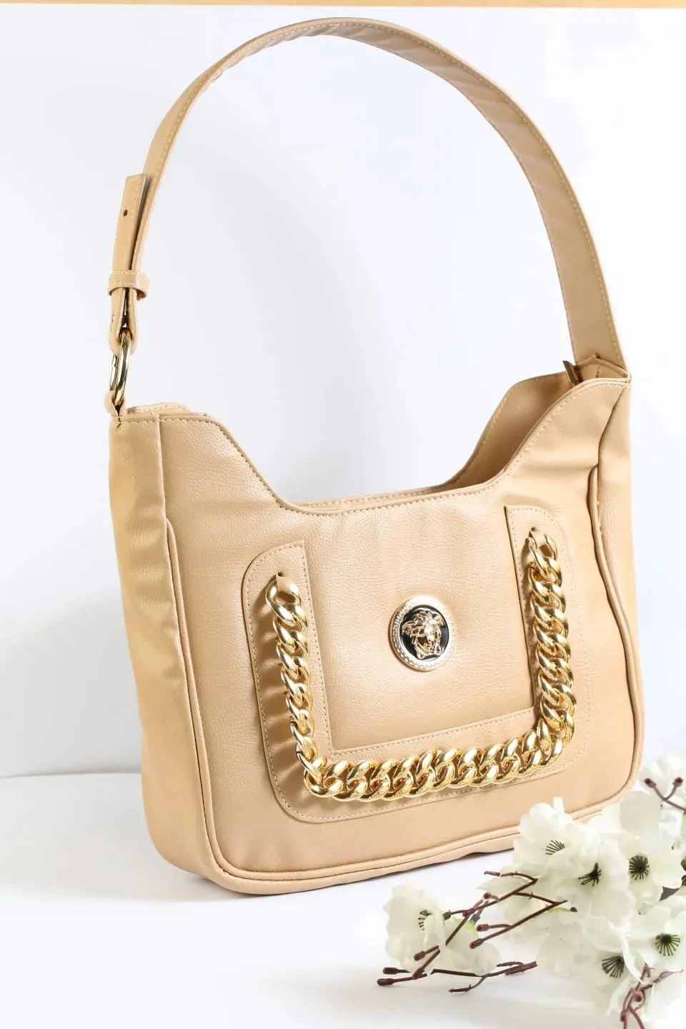 VERSACE La Medusa Medium Hobo Bag