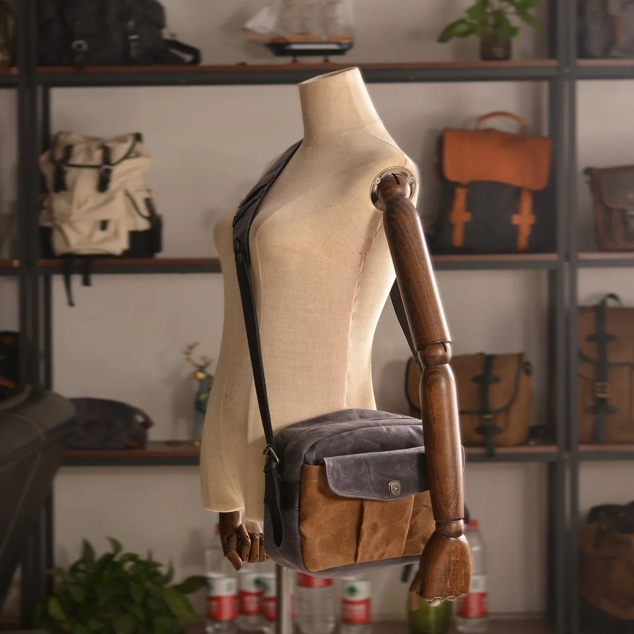 Vintage Camera Side Bag