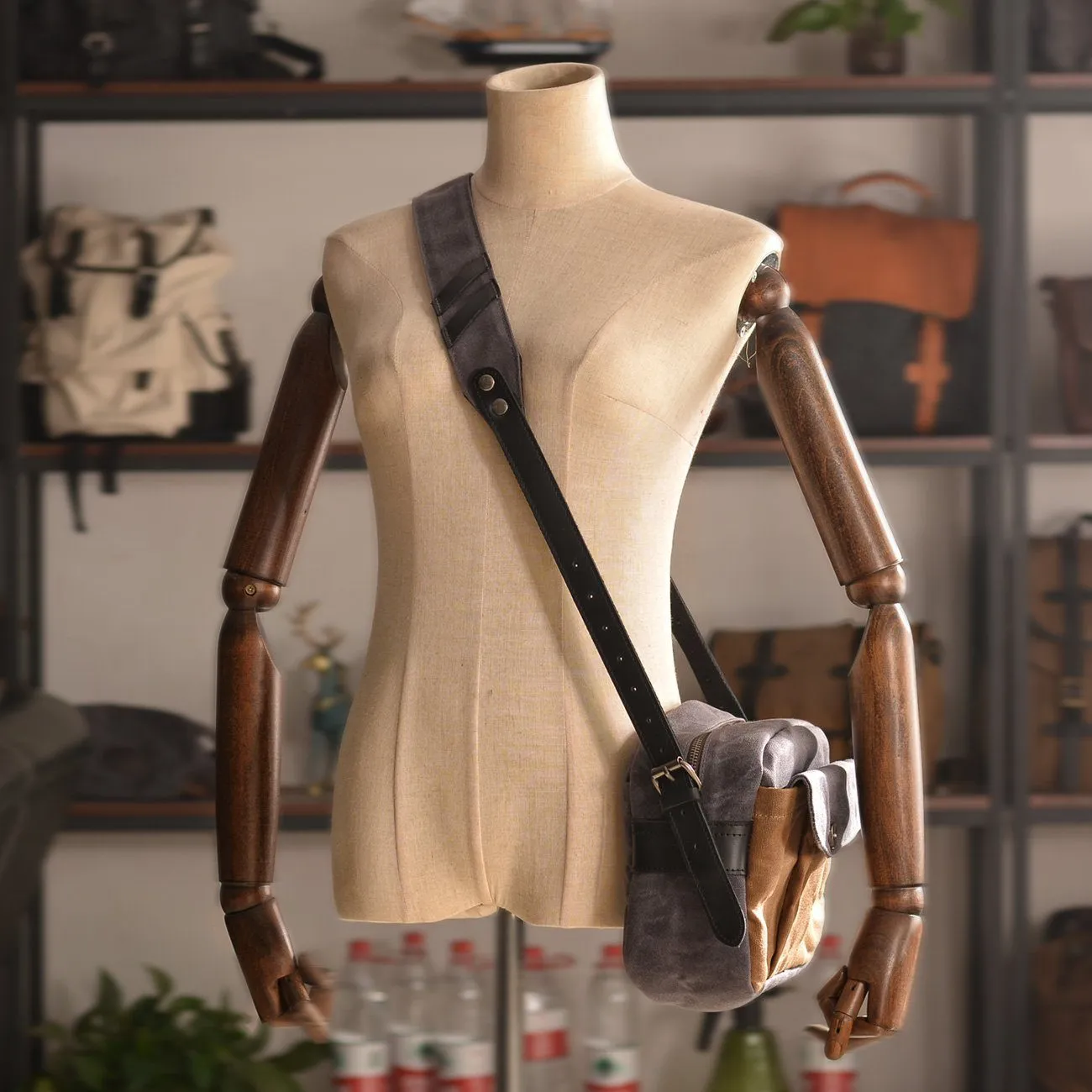 Vintage Camera Side Bag