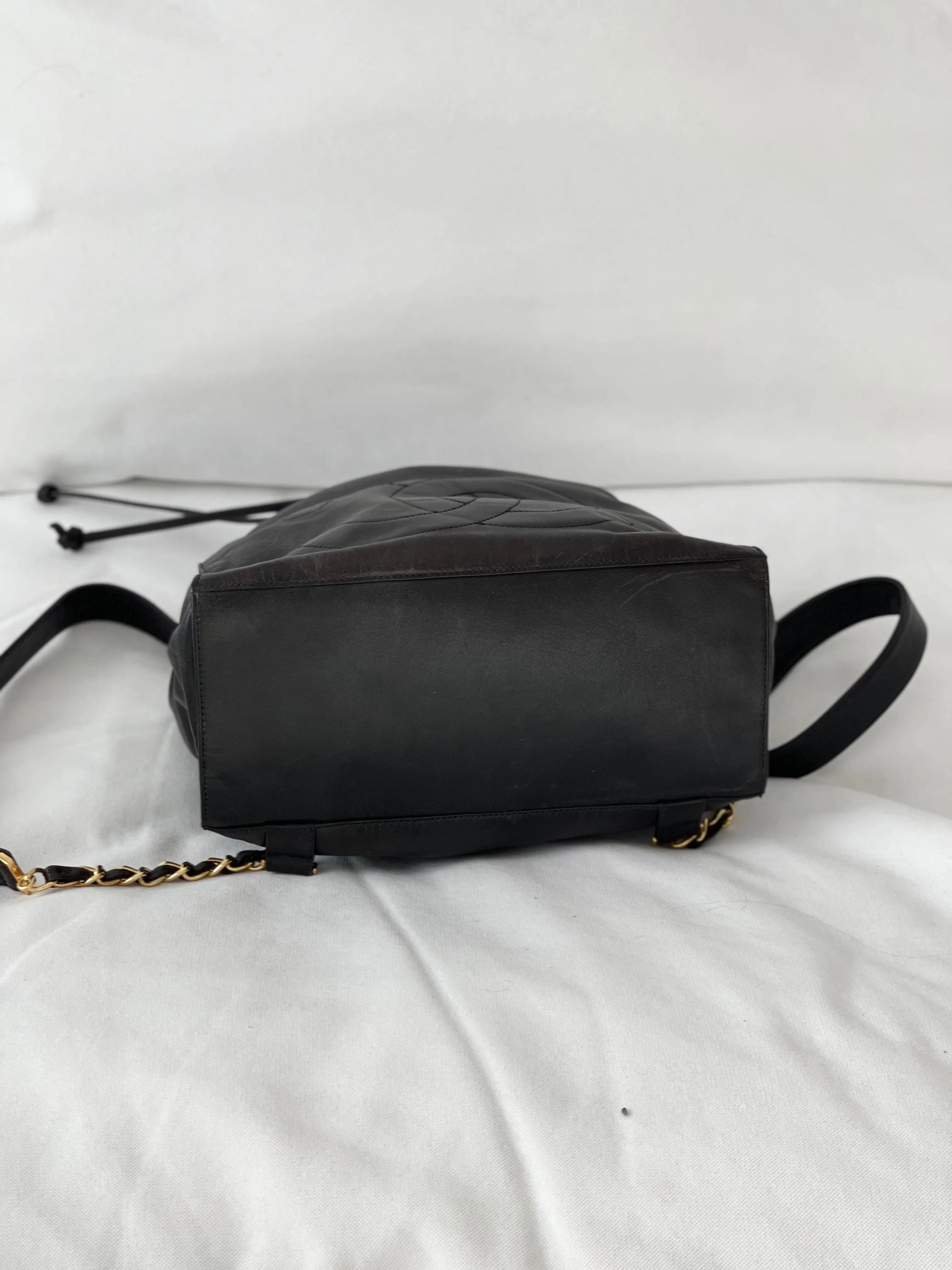 Vintage CC Drawstring Backpack