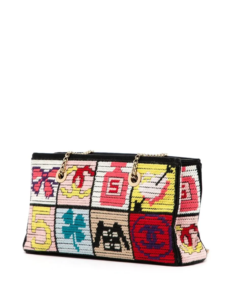 Vintage Cross stitch shoulder bag