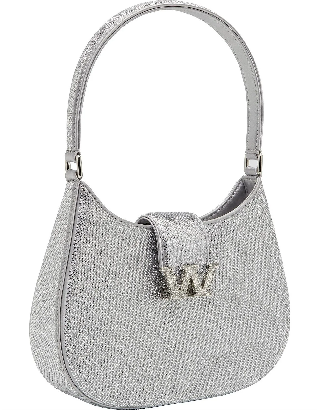 W Legacy Sequin Small Hobo, Alloy