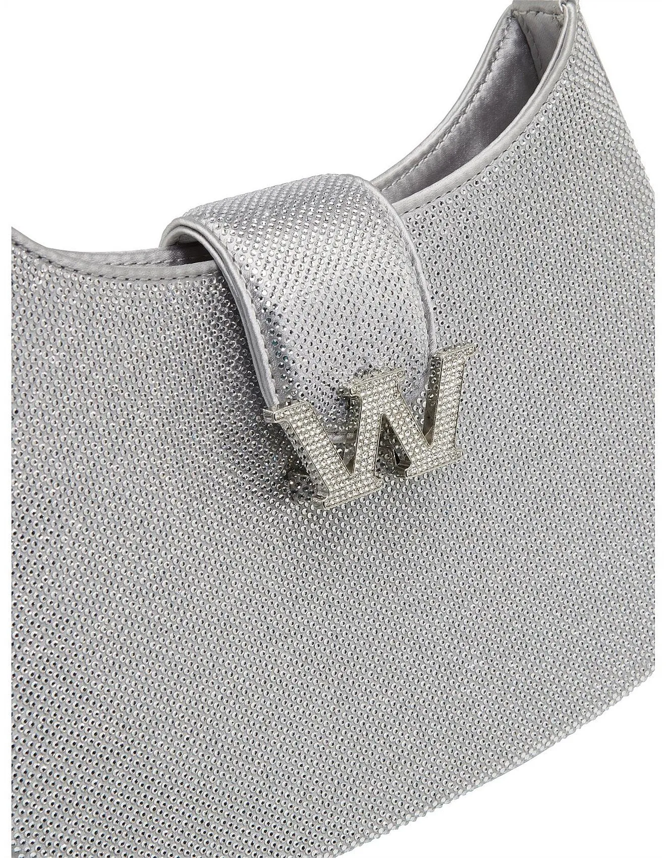 W Legacy Sequin Small Hobo, Alloy