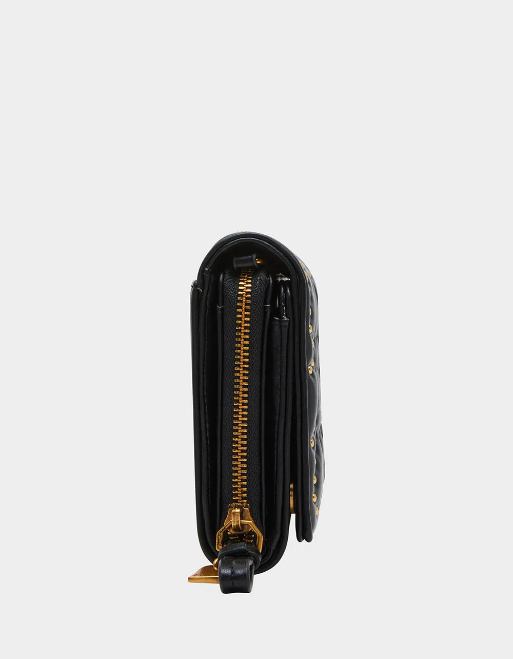WHAT A STUD WALLET ON CHAIN BLACK