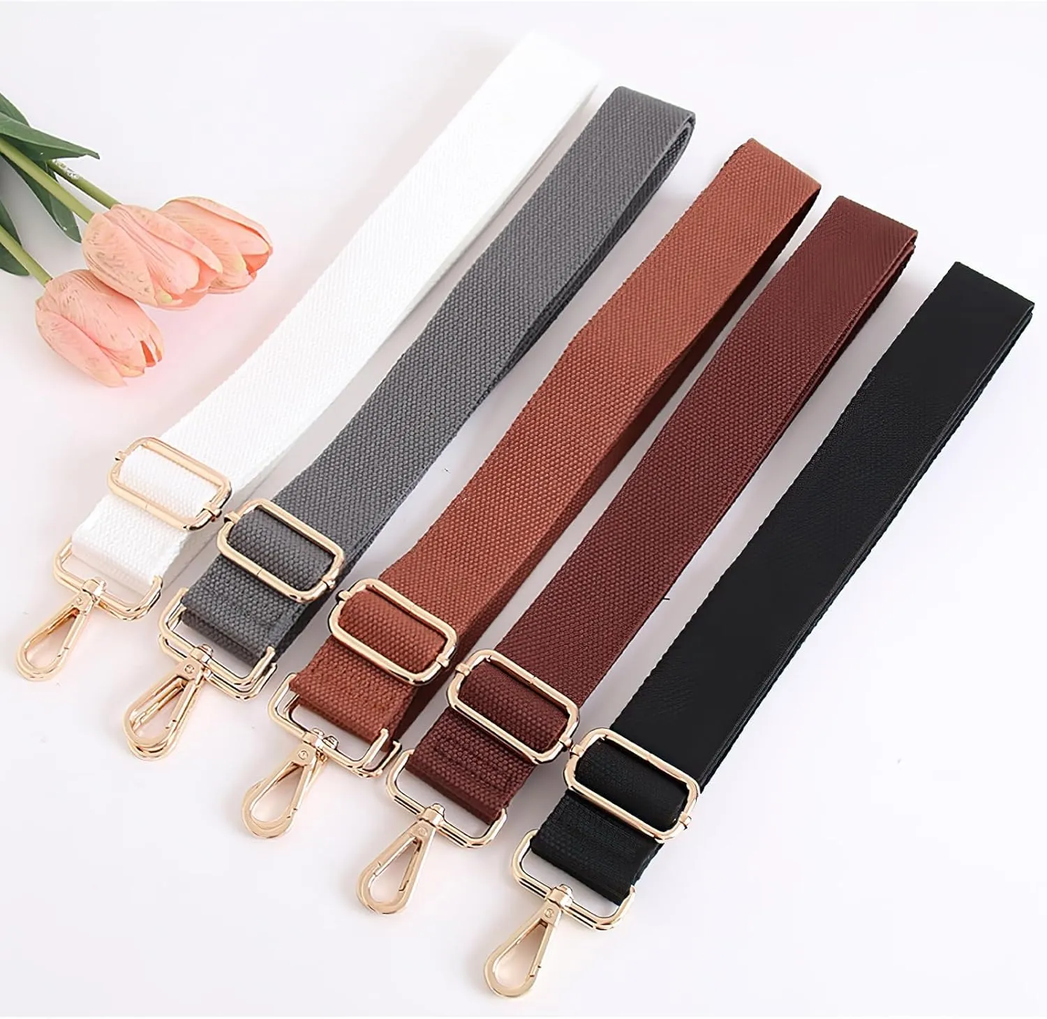 Wide Shoulder Strap Adjustable Replacement Belt Canvas Purse Strap Crossbody Bag Handbag Strap