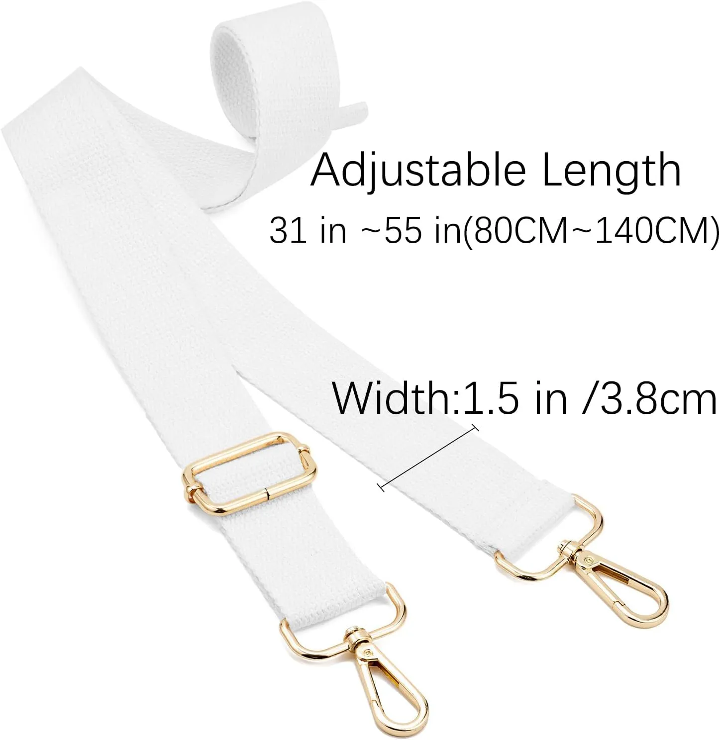 Wide Shoulder Strap Adjustable Replacement Belt Canvas Purse Strap Crossbody Bag Handbag Strap