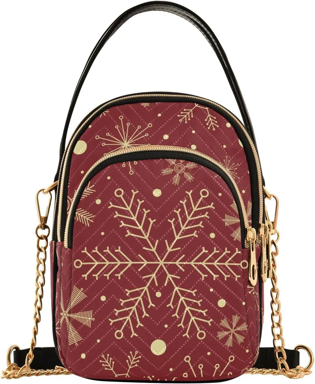 WIHVE Women Small Crossbody Bag Shoulder Bag Handbag with Chain Strap