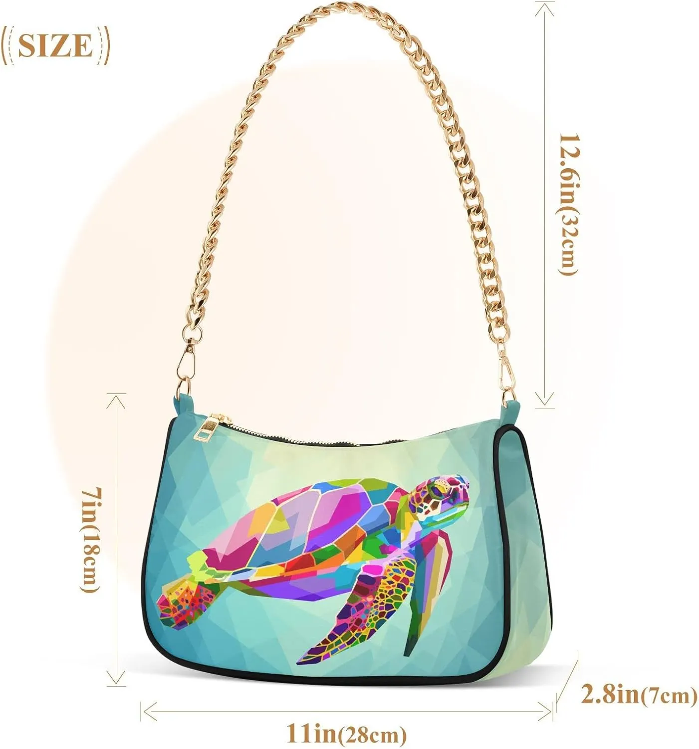 Women Shoulder Bag Crossbody Tote Handbag Chain Bag for Ladies