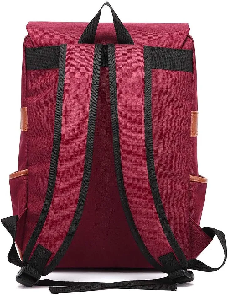 Women's Backpack Purse Leather Purse Transparent Practical Large Capacity Zipper Backpacks Womens Work Backpack