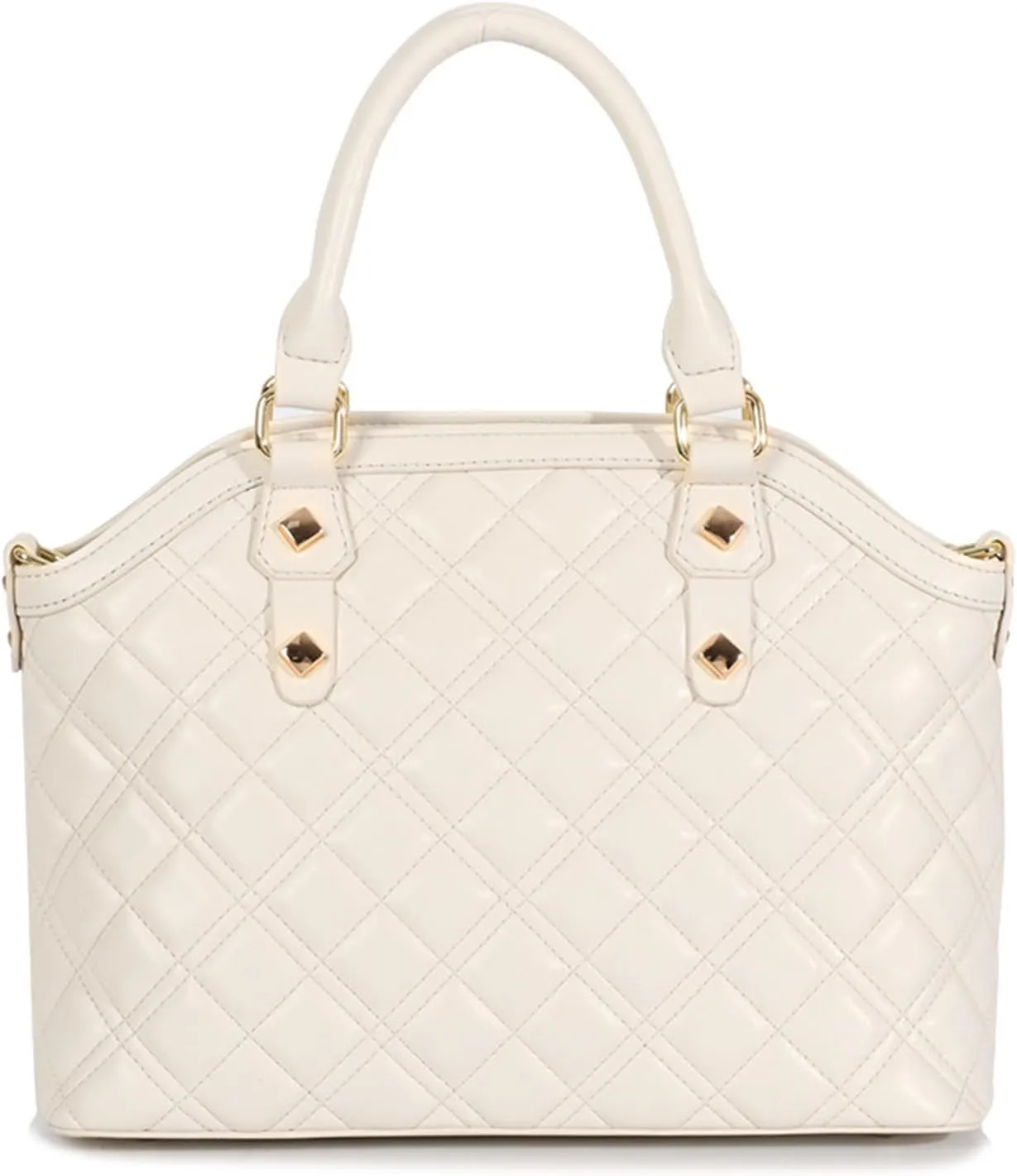 Women's Checkered Quilted Handbag and Purse PU Leather Large Crossbody Shoulder Bag Commuter Top Handle Satchel Bagbag444OWOISS