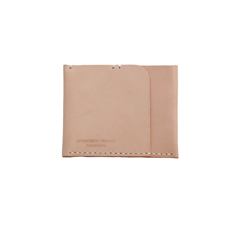 Womens Handmade Leather Card Wallet Slim Wallet Purses for Women