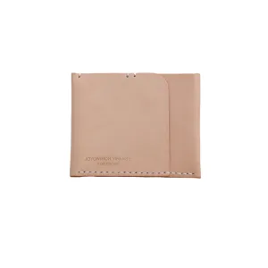 Womens Handmade Leather Card Wallet Slim Wallet Purses for Women
