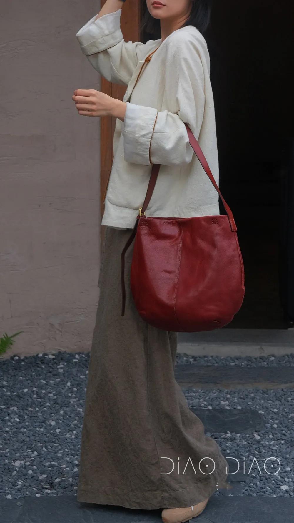 Women's Hobo Shoulder Bags Genuine Leather Hobo Bags Medium Hobo Bag