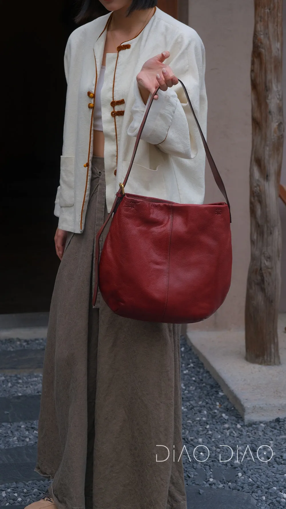 Women's Hobo Shoulder Bags Genuine Leather Hobo Bags Medium Hobo Bag