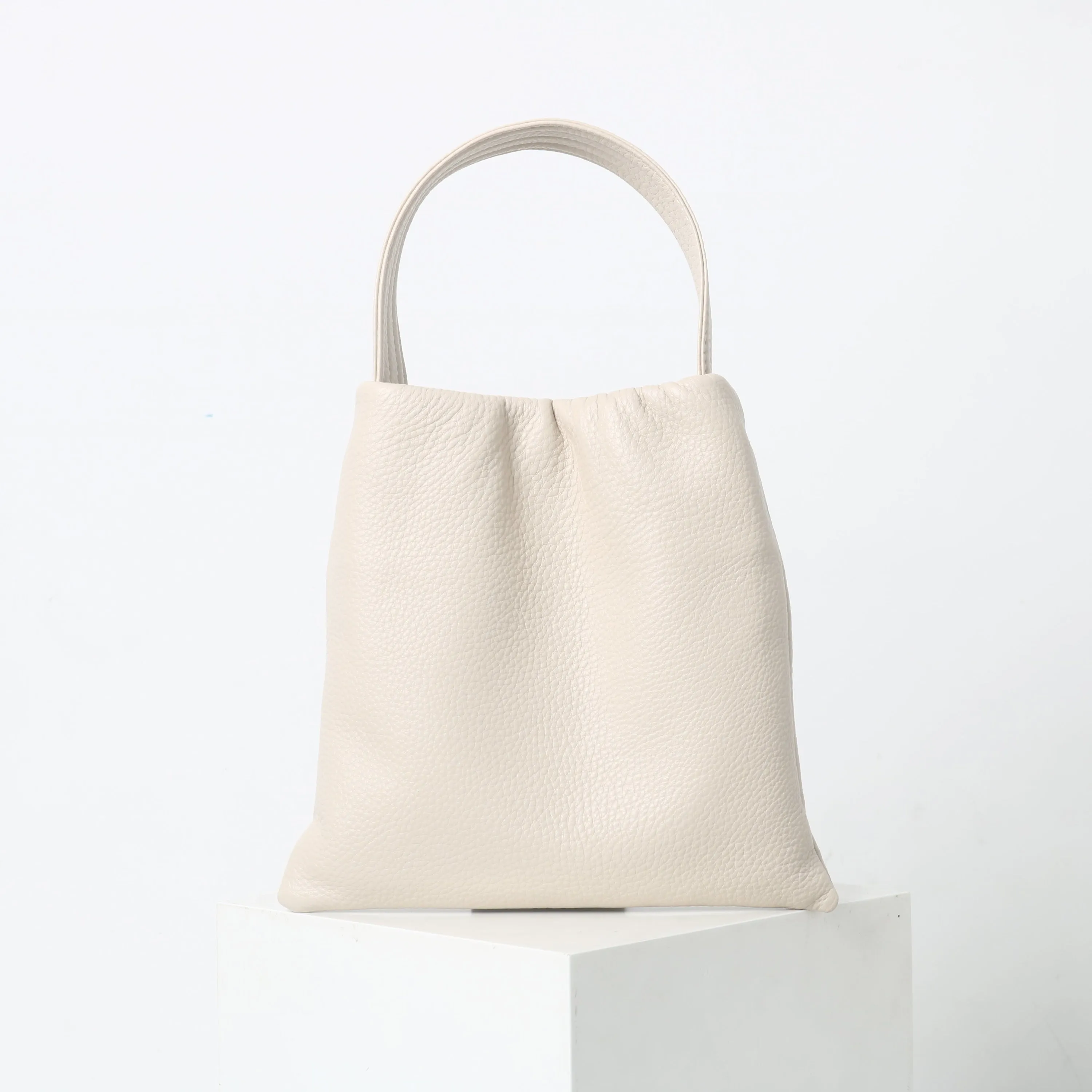 Womens Leather Hobo Shoulder Bag