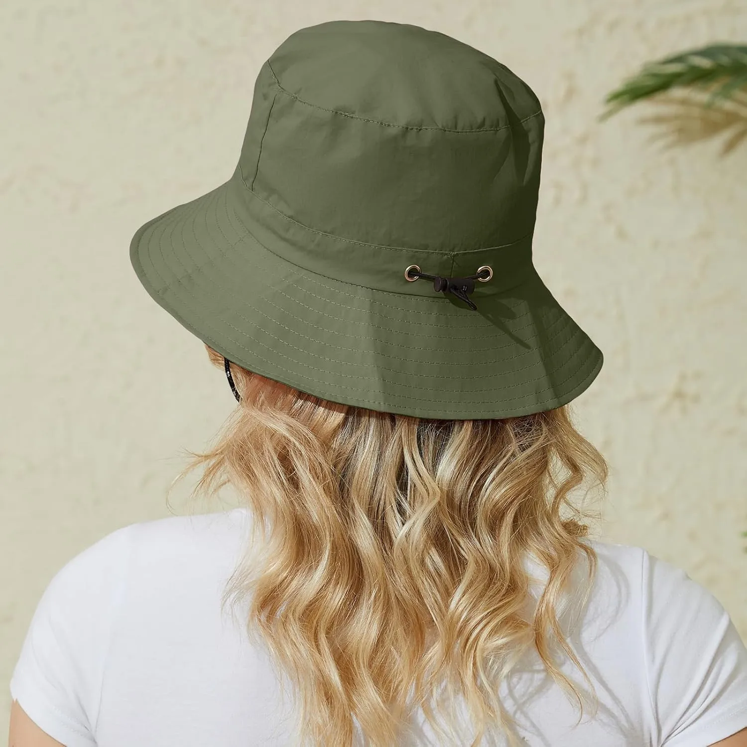 Womens Packable Bucket Hat, Waterproof Outdoor Fishing Hat for Women, Lightweight UV Protection Sun Hat for Women
