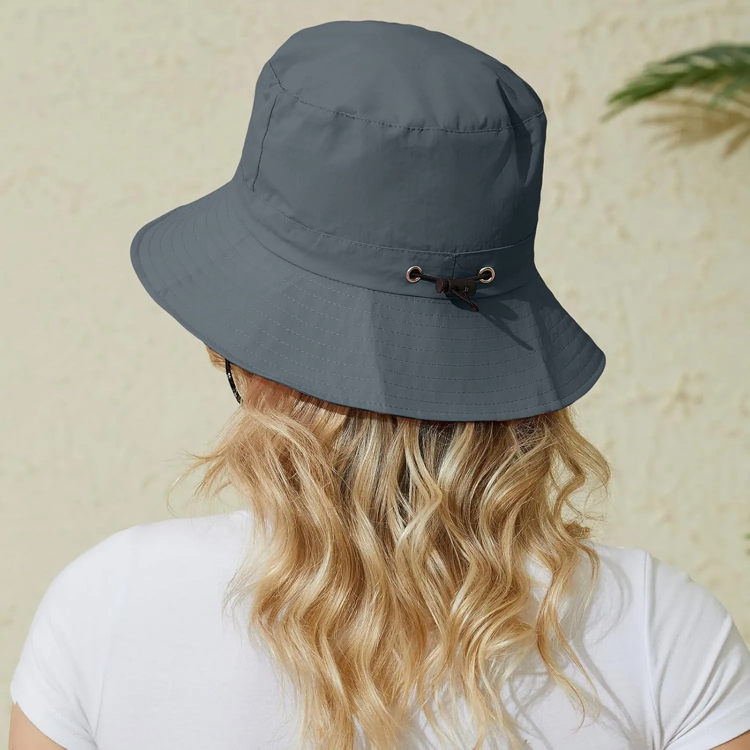 Womens Packable Bucket Hat, Waterproof Outdoor Fishing Hat for Women, Lightweight UV Protection Sun Hat for Women