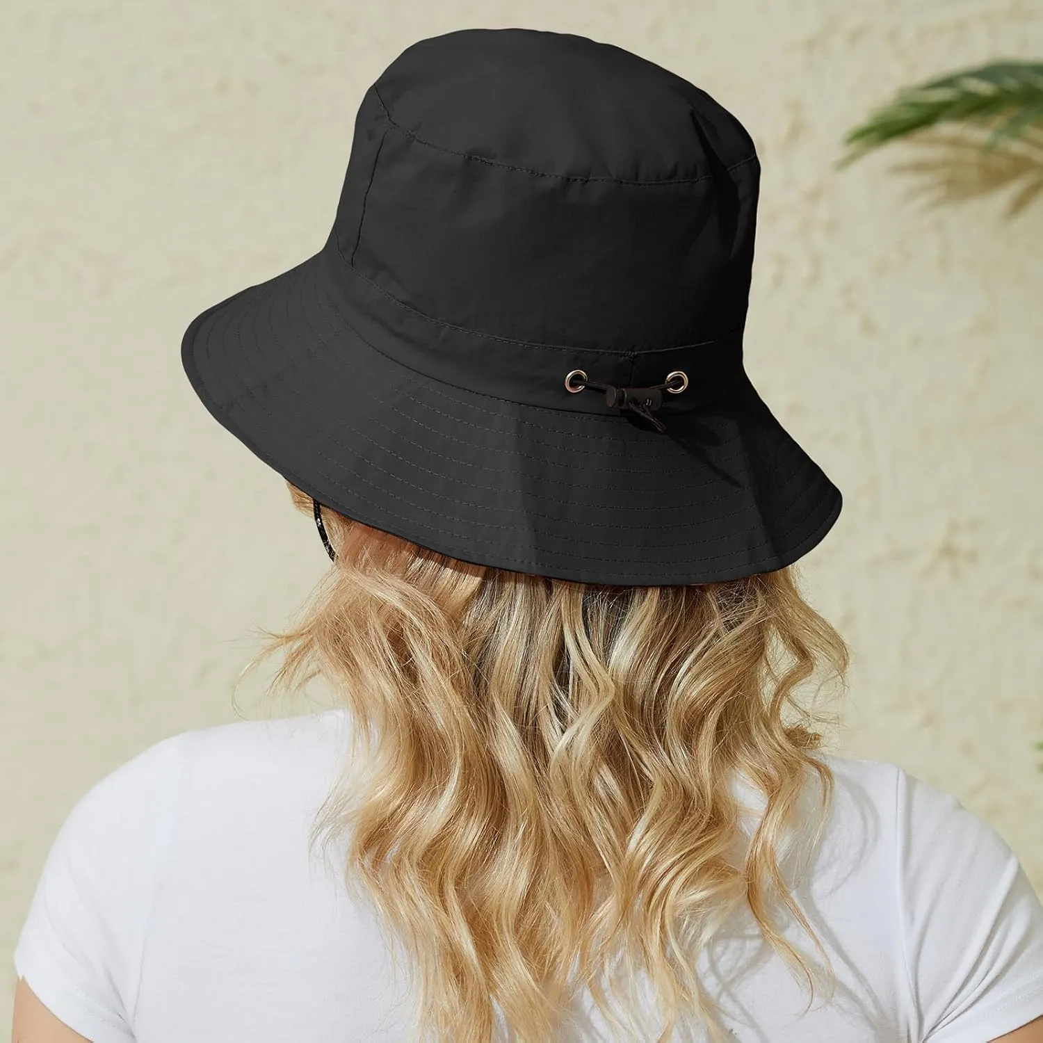 Womens Packable Bucket Hat, Waterproof Outdoor Fishing Hat for Women, Lightweight UV Protection Sun Hat for Women