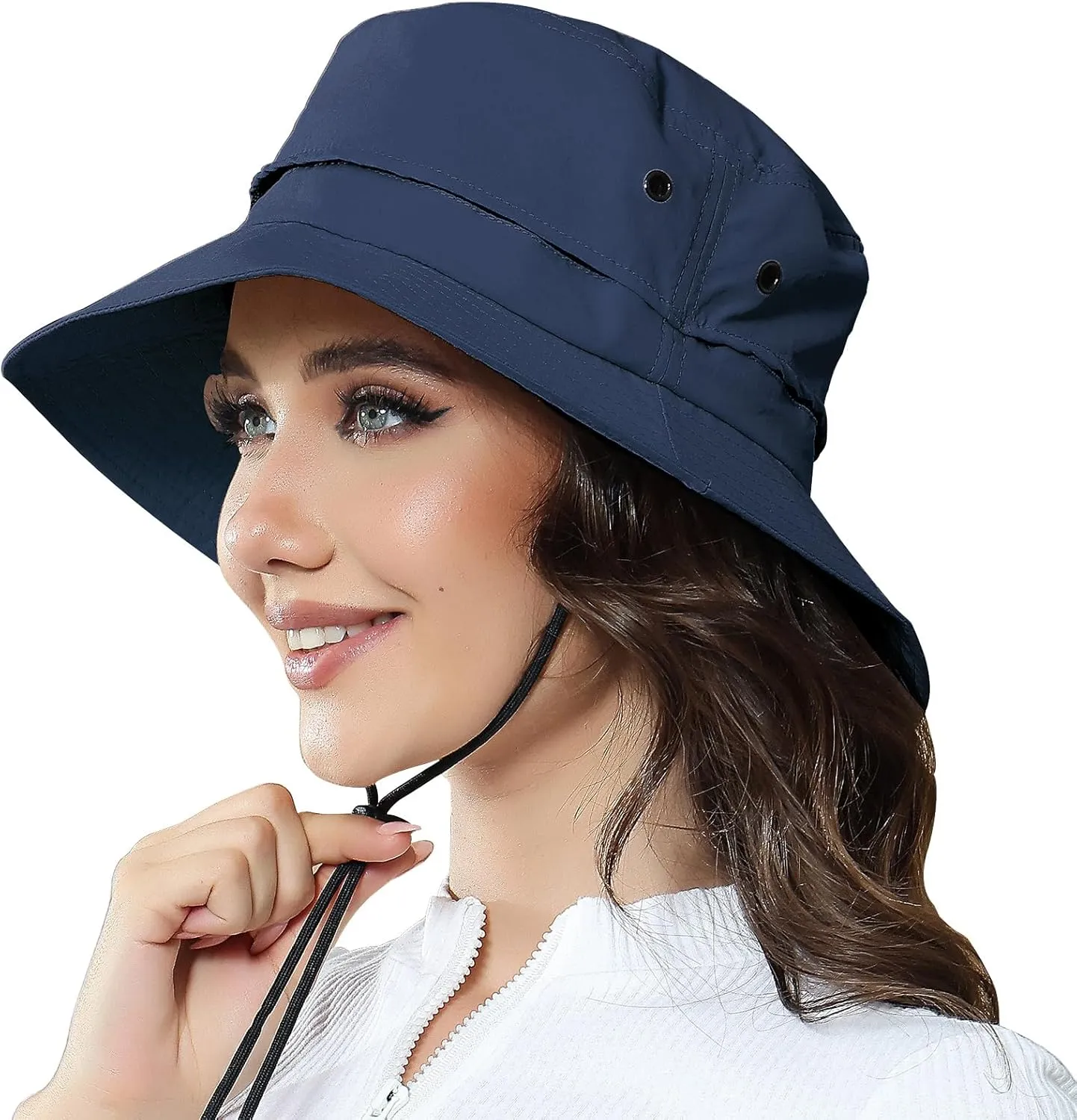 Womens Packable Waterproof Bucket Hat Men UV Protection Sun Hat