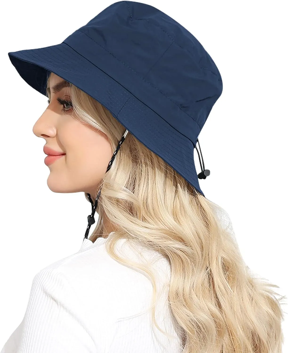 Womens Packable Waterproof Bucket Hat Men UV Protection Sun Hat