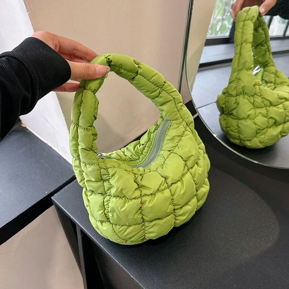 Women's Quilted Cloud Shoulder Bag