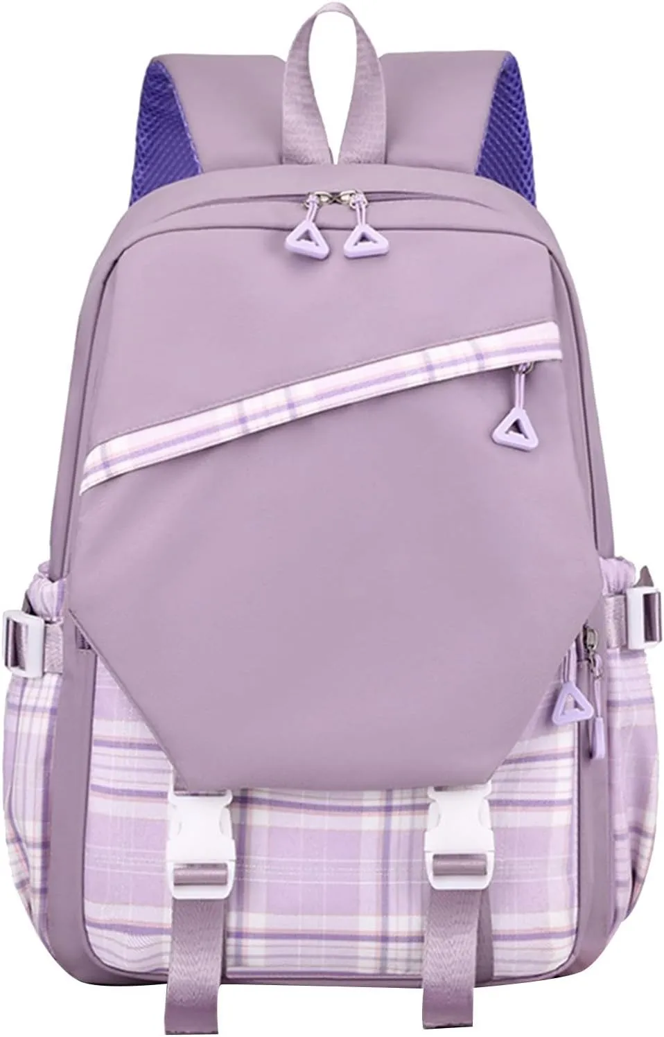 Women's Travel Cloth Lightweight Fashion Backpack Cute Bookbags for College School Travel Mini Purses for Women(Purple)