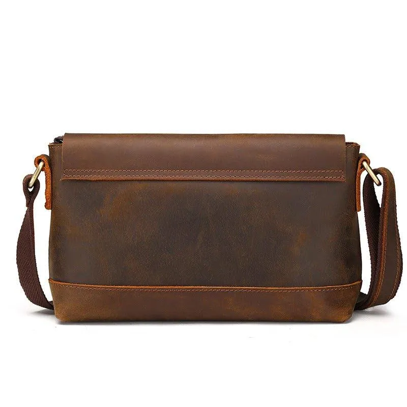 Woosir Cross Body Leather Bag Brown