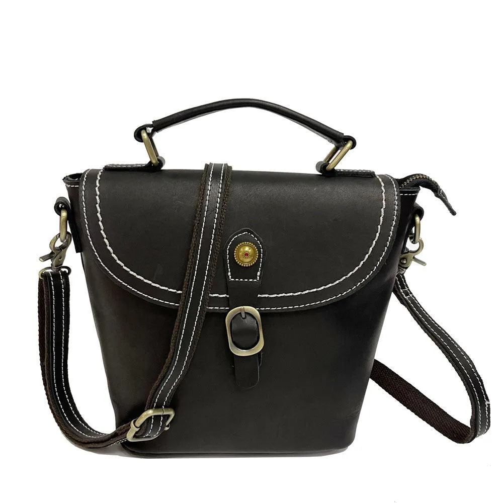 Woosir Mini Bucket Crossbody Bag for Women