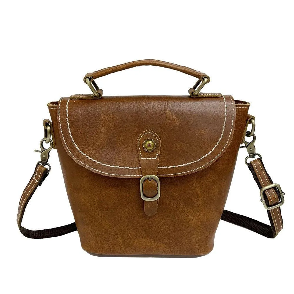 Woosir Mini Bucket Crossbody Bag for Women