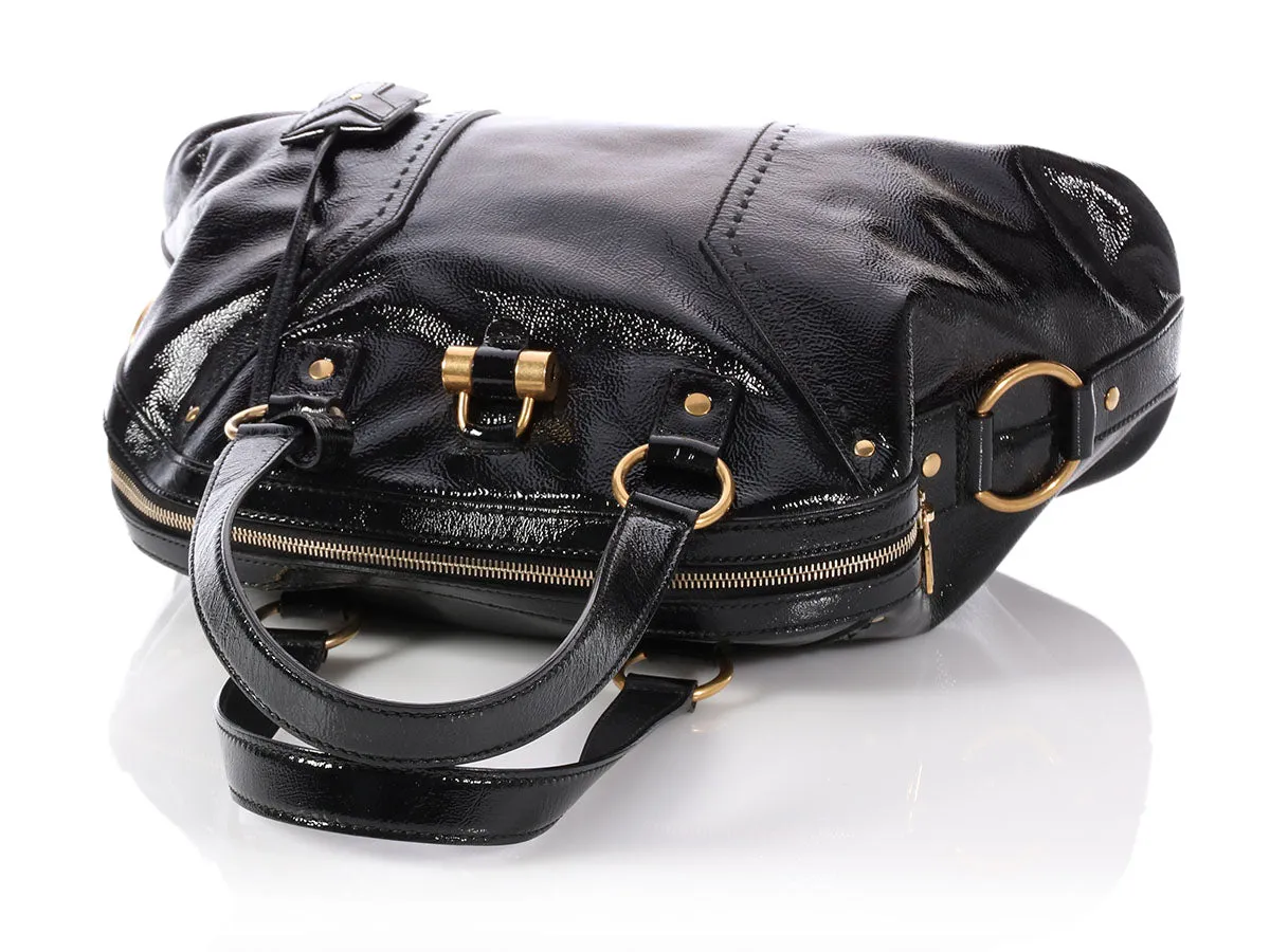YSL Black Patent Muse