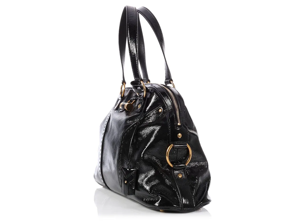 YSL Black Patent Muse