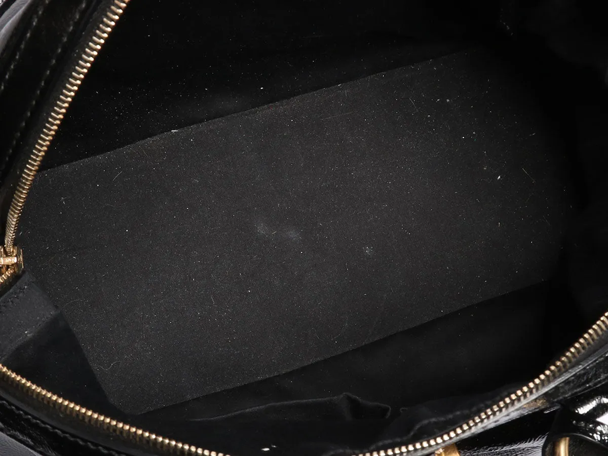 YSL Black Patent Muse