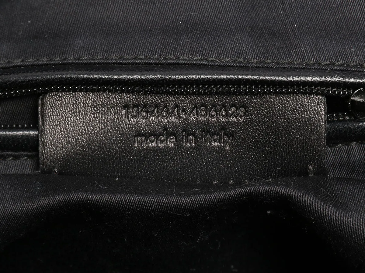YSL Black Patent Muse