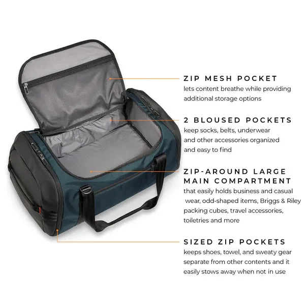 ZDX Large Travel Duffel Bag