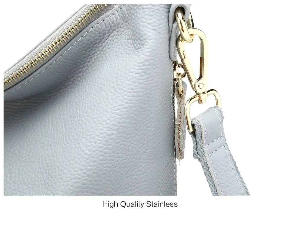 ZENCY Hobo Style Leather Handbag
